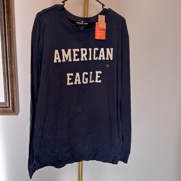 American Eagle Outfitters Other - American Eagle active flex long sleeve blue Tshirt NWT L
